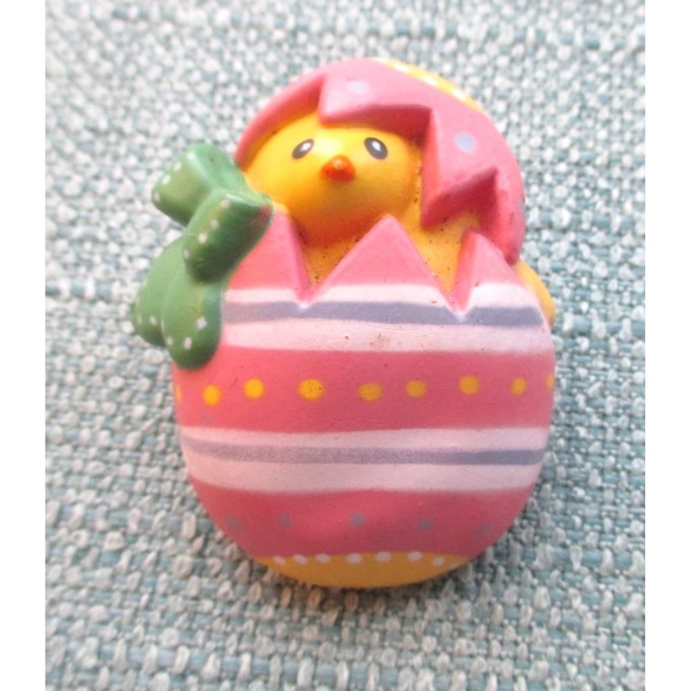 2 Easter Vintage Easter Chick Pins Easter Basket … - image 7